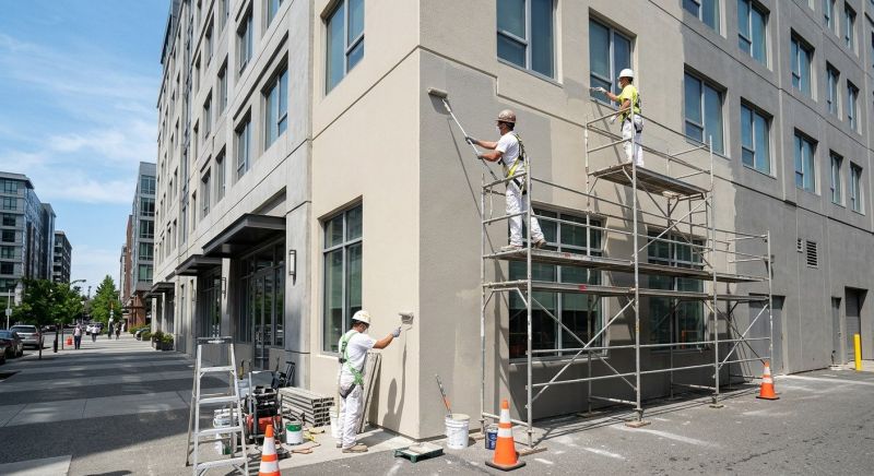 Commercial Fence Painting in Fort Collins, CO
