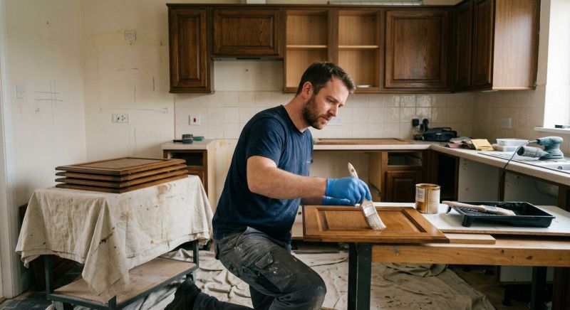 Cupboard Refinishing in Muncie, IN