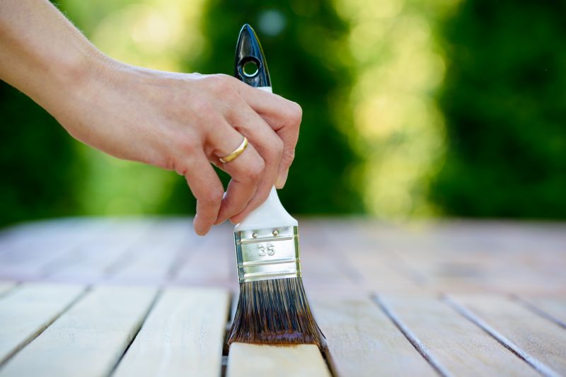 Walnut Floor Painting